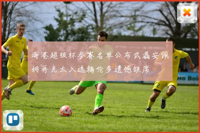 海港超级杯参赛名单公布武磊安佩姆蒋光太入选梅伦多遗憾缺席