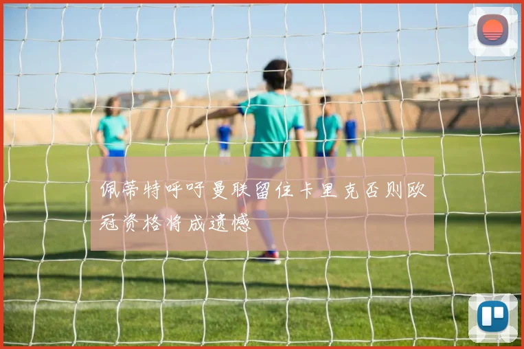 佩蒂特呼吁曼联留住卡里克否则欧冠资格将成遗憾