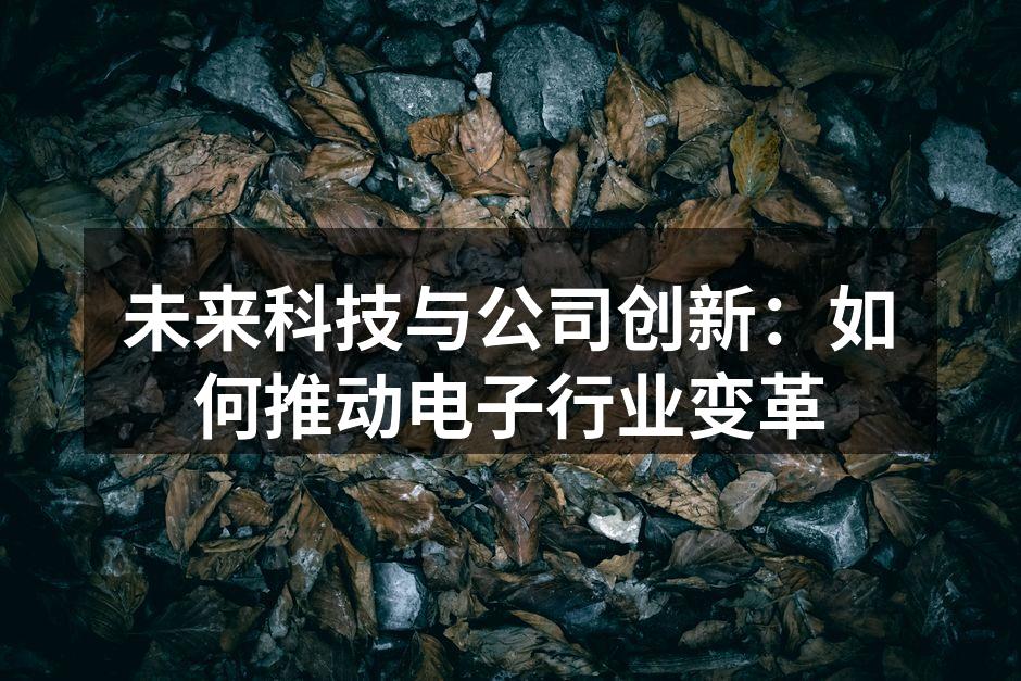 未来科技与公司创新：如何推动电子行业变革